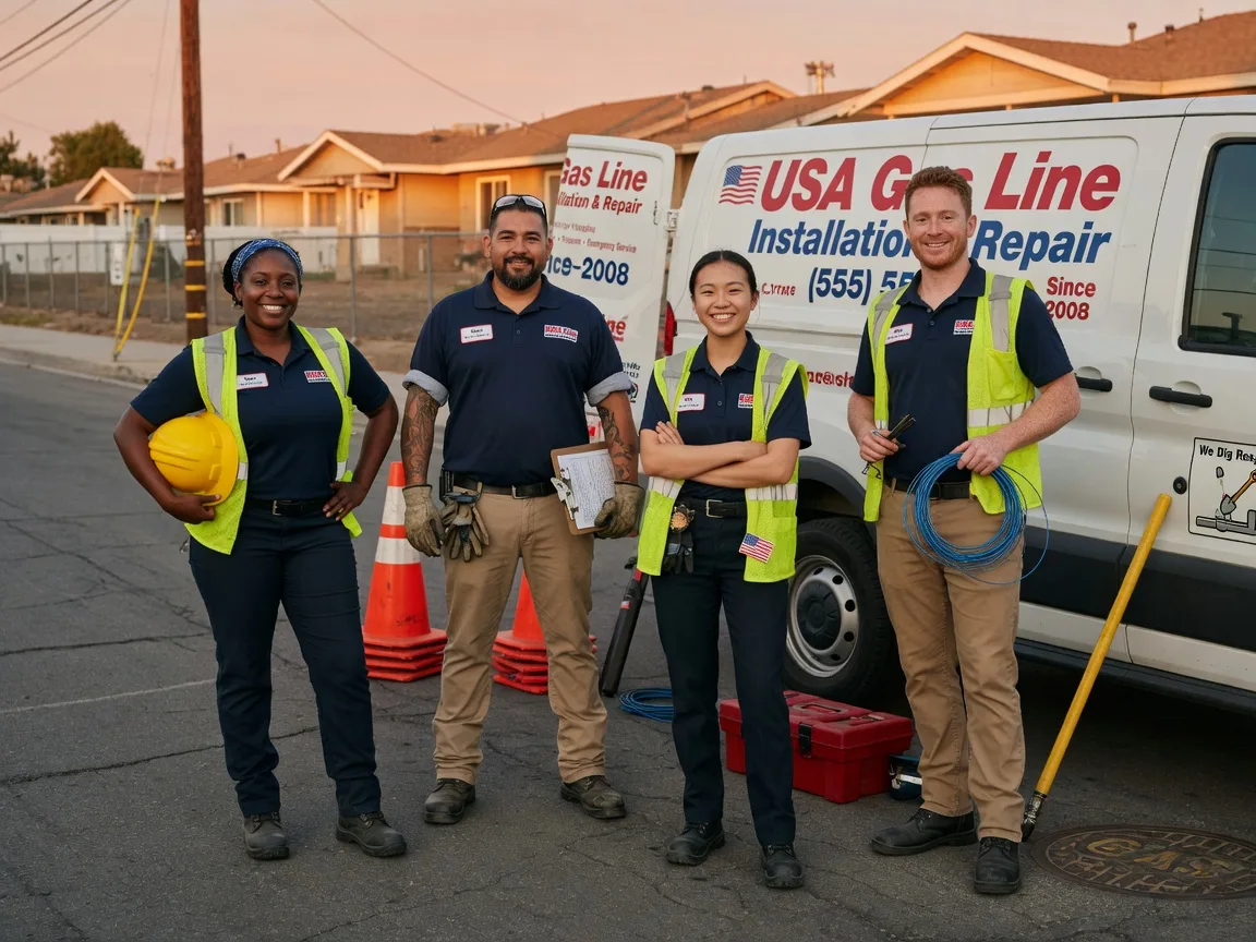 Gas Line Installation company in Portland, NY